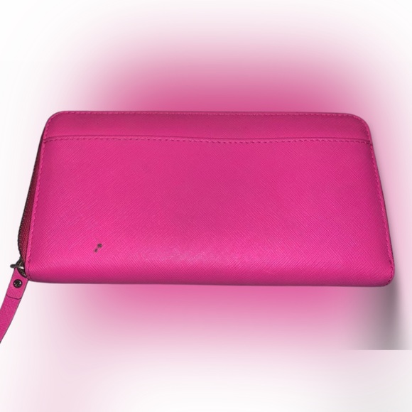 Kate Spade Long Pink Zipper Wallet 👛 - Picture 3 of 5